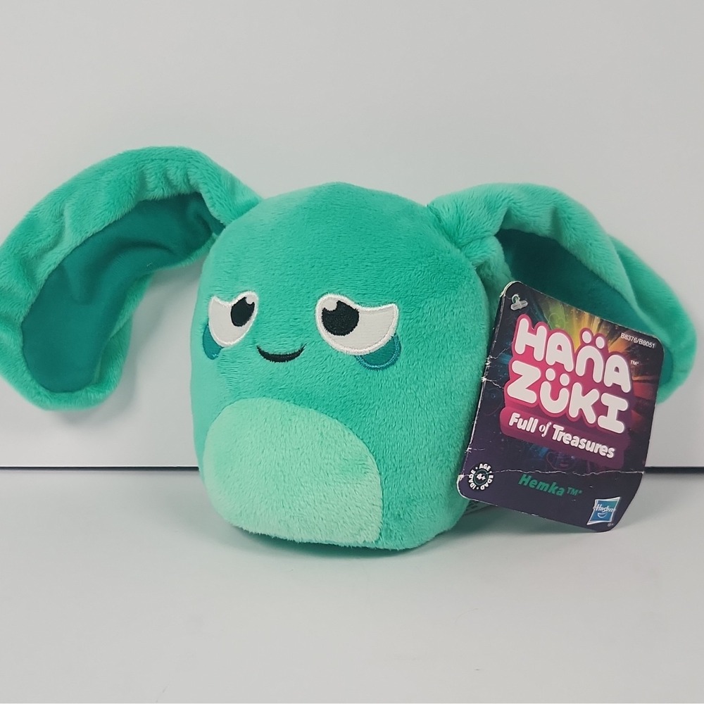 Hanazuki Full of Treasures Mellow Green Hemka Plush 6" Stuffed Toy Hasbro